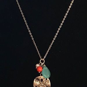 Sand dollar Charm necklace
